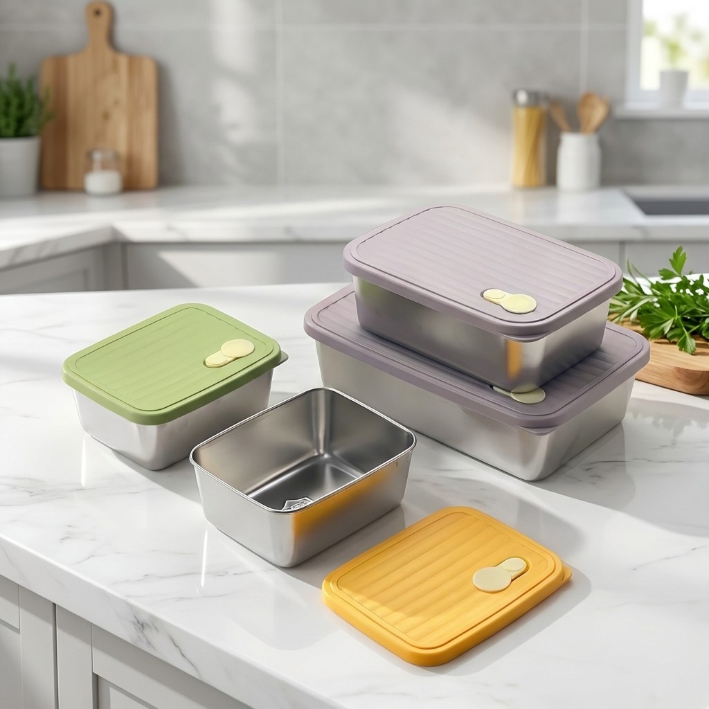 Food Storage Containers Xl - Контейнер для хранения продуктов в холодильнике,