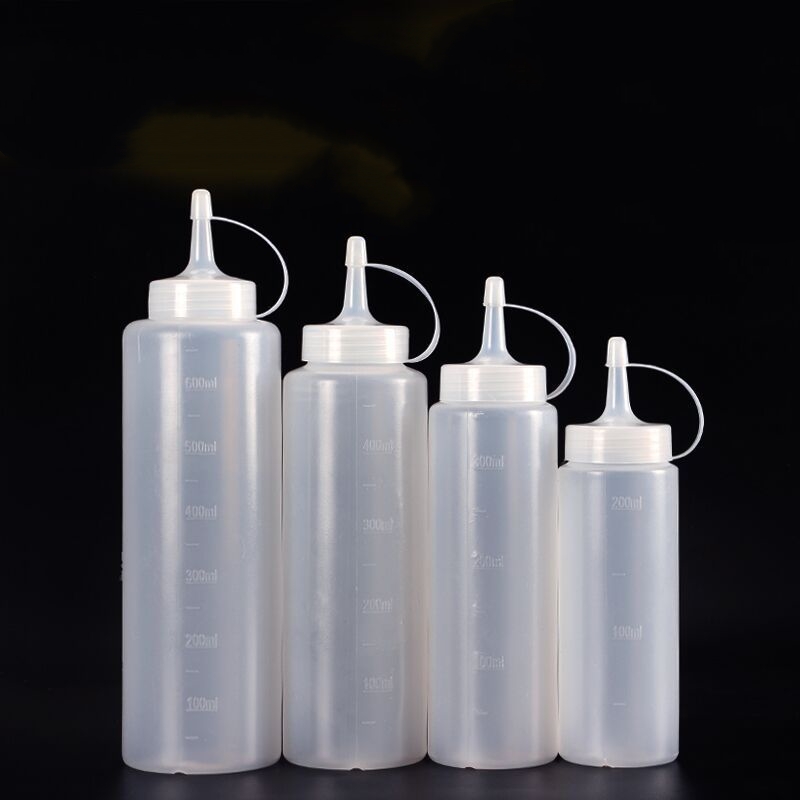 Condiment Squeeze Bottle - Большие бутылки для приправ с насадками,