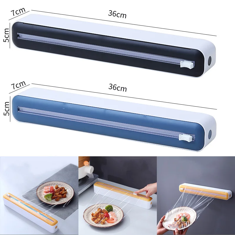 Portion Control Container - Диспенсер для пищевой пленки Магнитный диспенсер