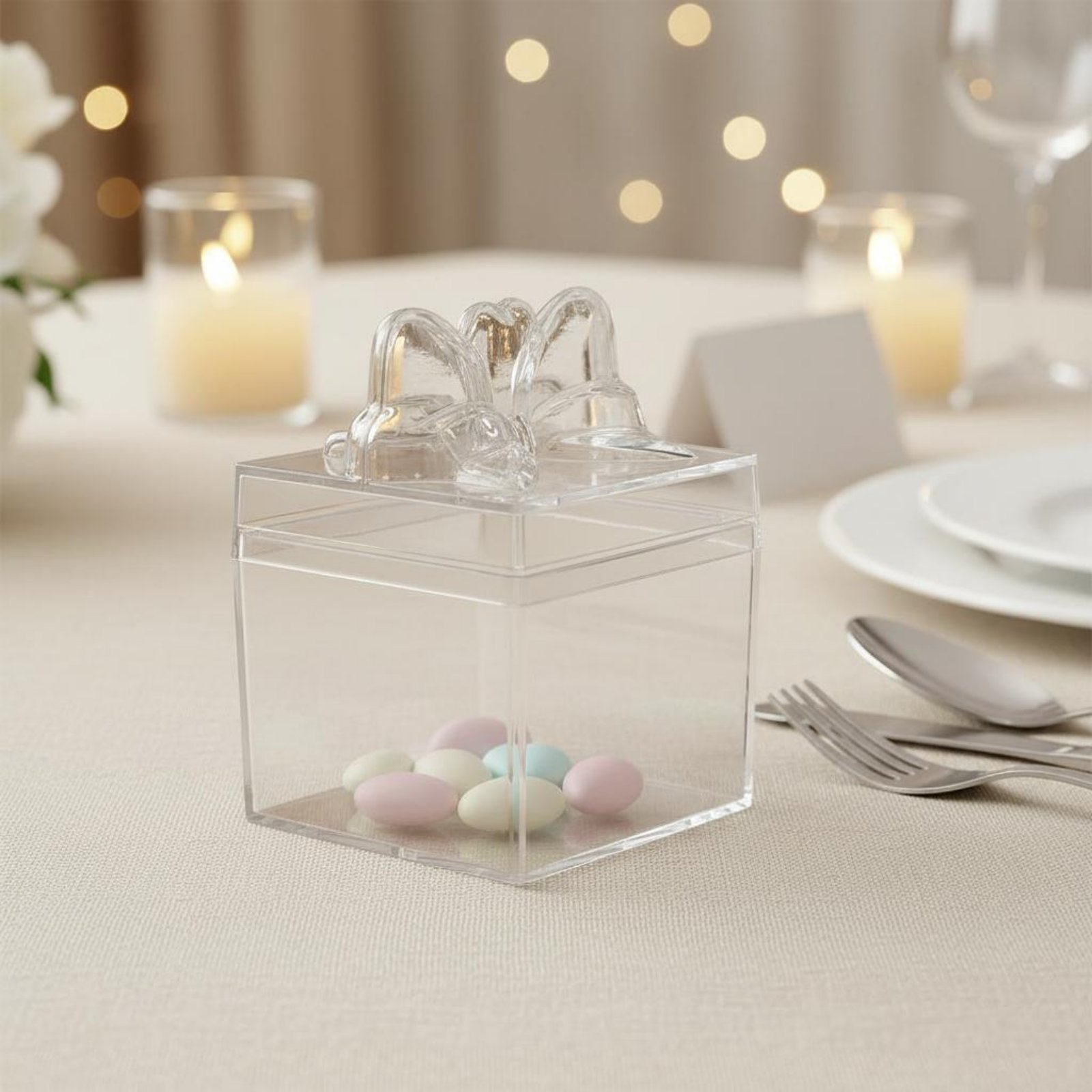 Food Storage Plastic - Прозрачная пластиковая коробка для конфет с