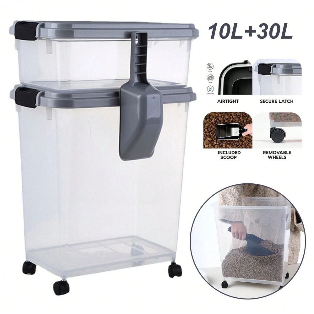 Food Storage For Dog - Контейнер для хранения еды, комбинированный объем