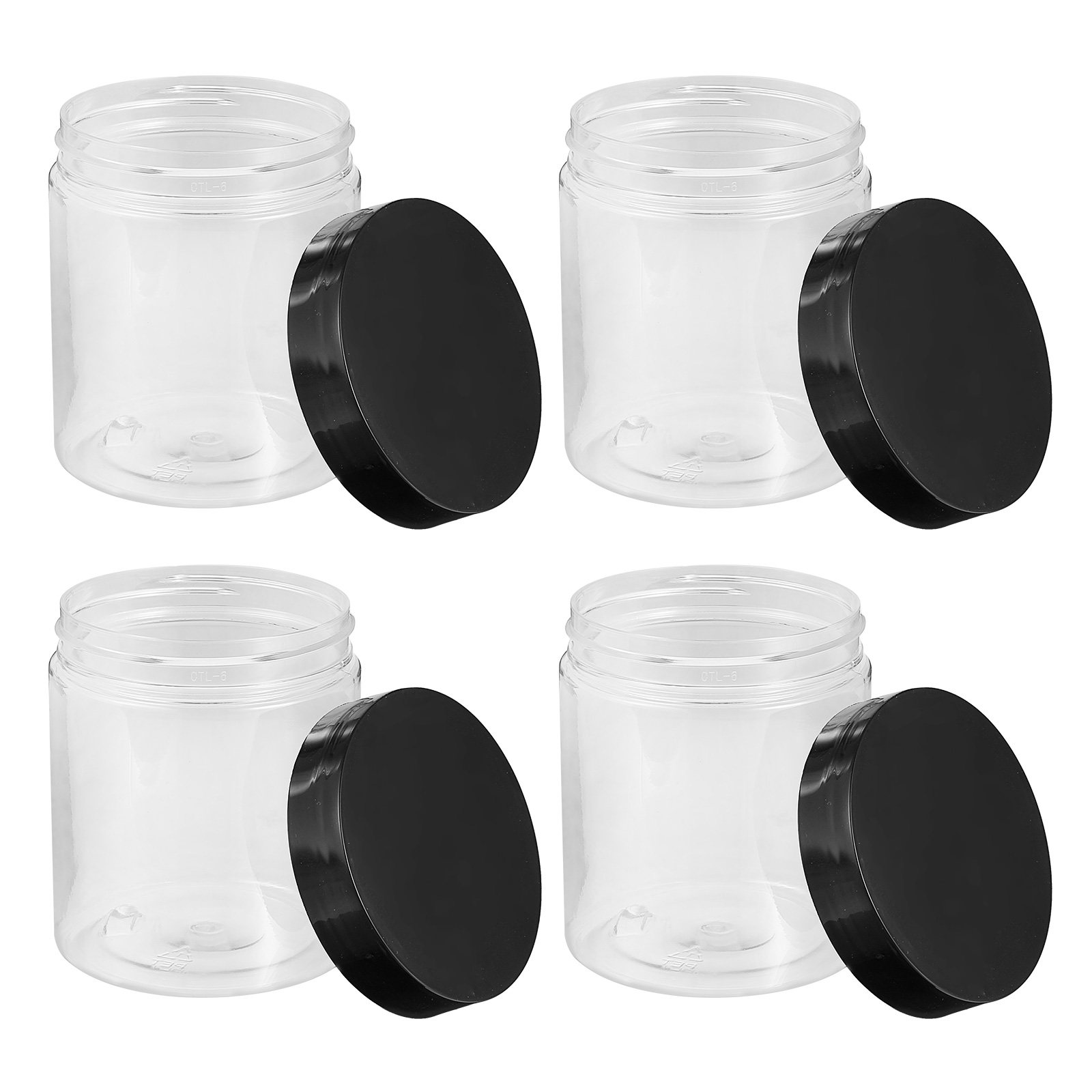 Food Storage Plastic - 12 шт. высококачественных прозрачных пластиковых контейнеров