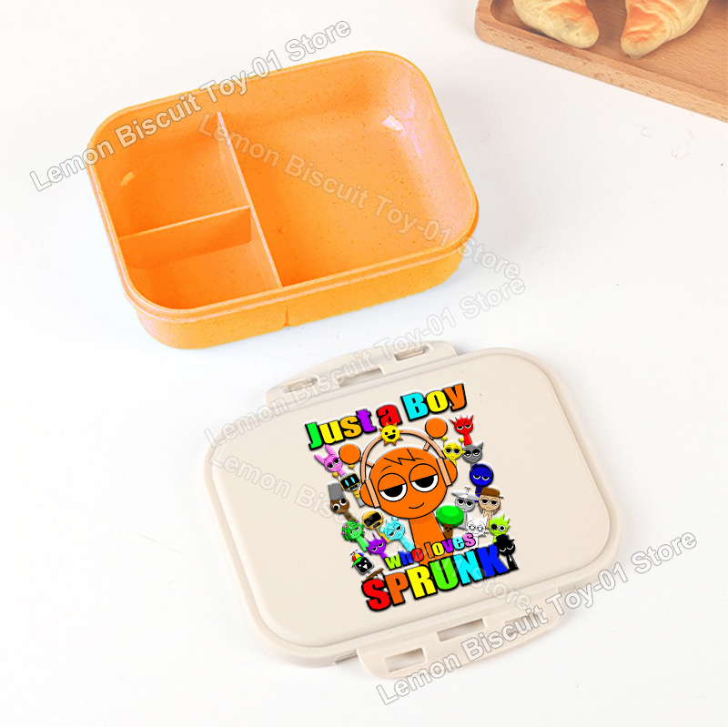 Food Storage Drawer Organizer - Портативные ланч-боксы серии Sprunkis из пшеничной