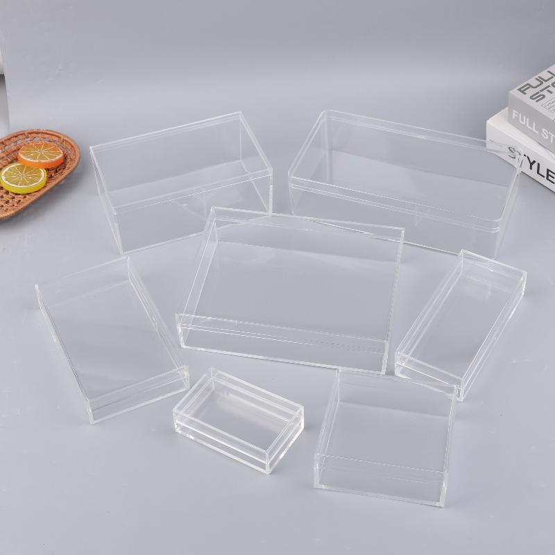 Food Storage Plants - Утолщенная прямоугольная акриловая коробка для хранения,
