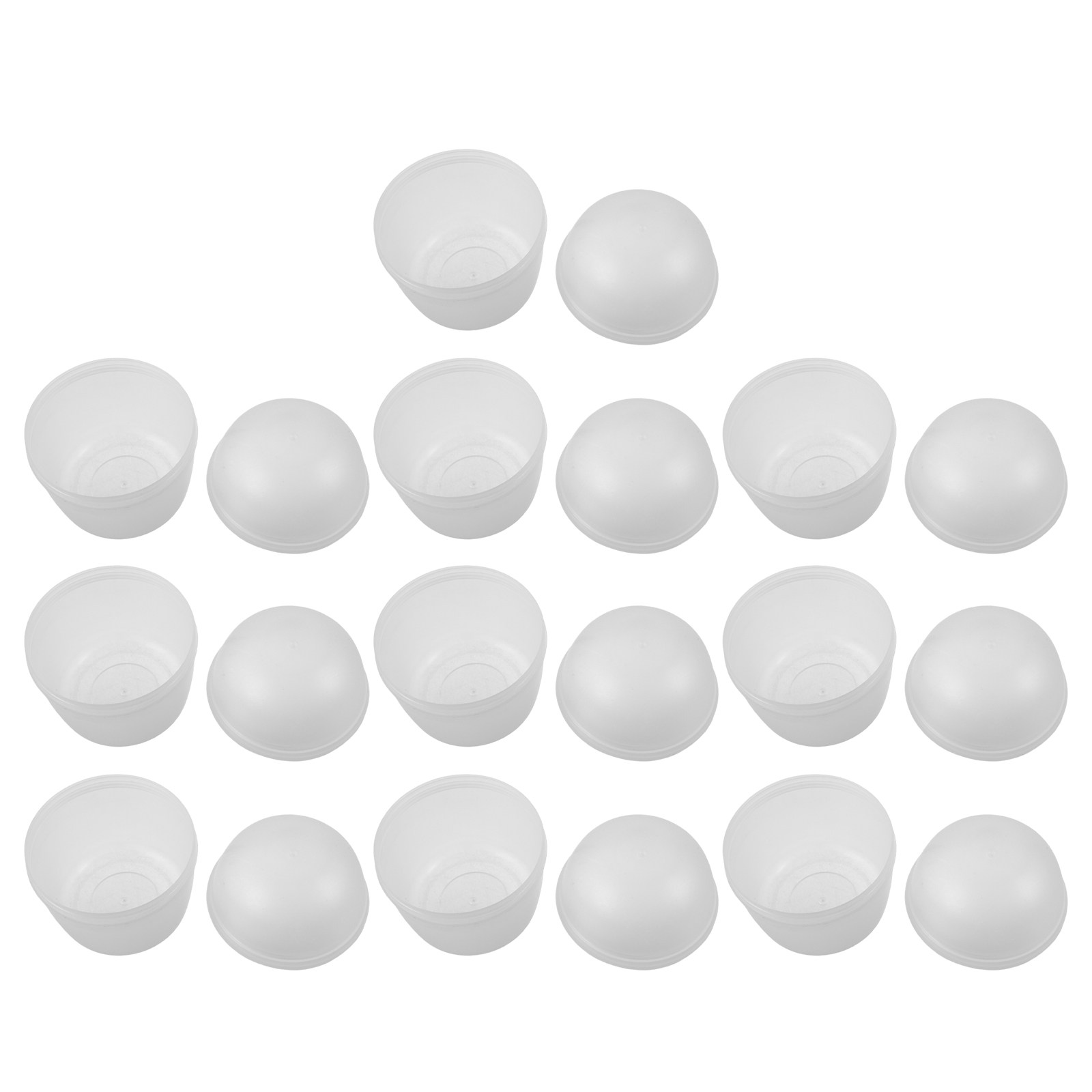 Food Storage Plastic - 10 шт. матовых герметичных контейнеров для