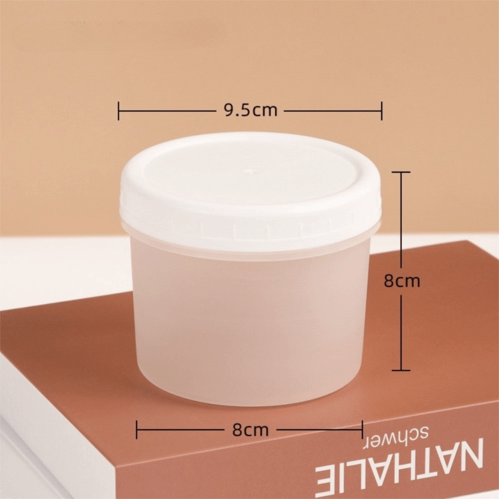 Food Storage Yogurt - 10 шт. портативных прозрачных круглых баночек