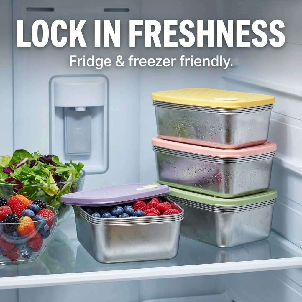 Контейнер для хранения продукт – обзор и цена Food Storage Containers Xl