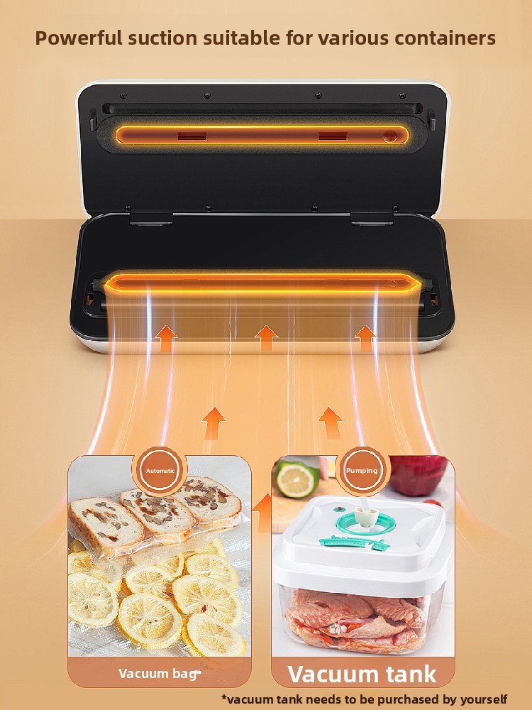 Мини-вакуумный упаковщик: авто – обзор и цена Food Storage Machine