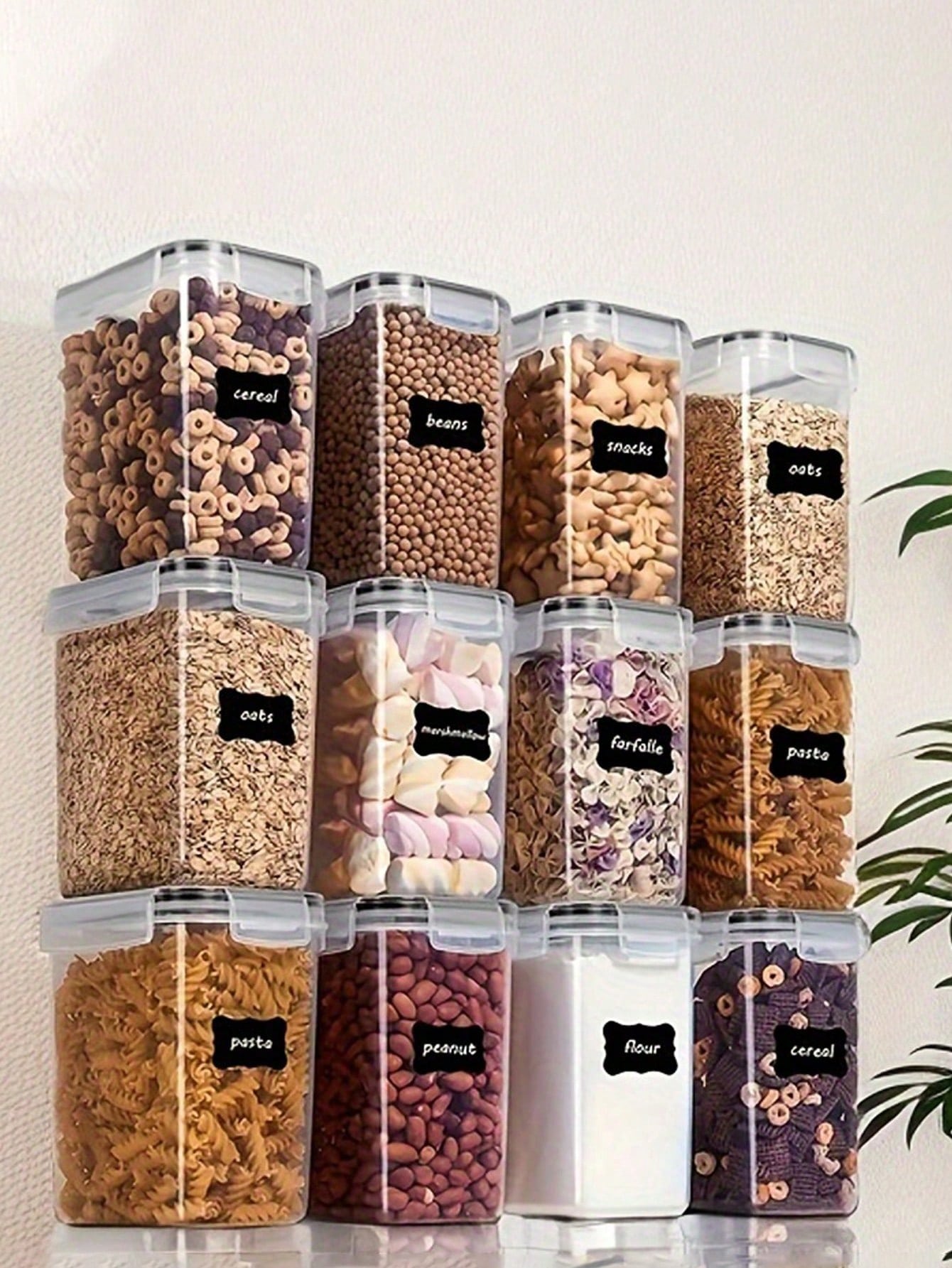 Набор из 48 герметичных контей – обзор и цена Food Storage Plastic Containers With Lids