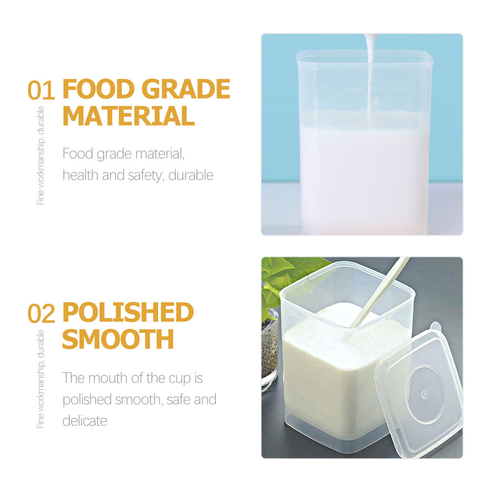 Набор для ферментации йогурта, – обзор и цена Food Storage Plastic Containers With Lids