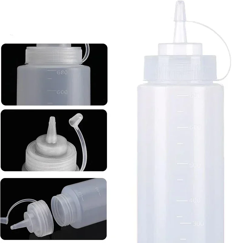 1 шт. пустые пластиковые бутыл – обзор и цена Condiment Squeeze Bottle