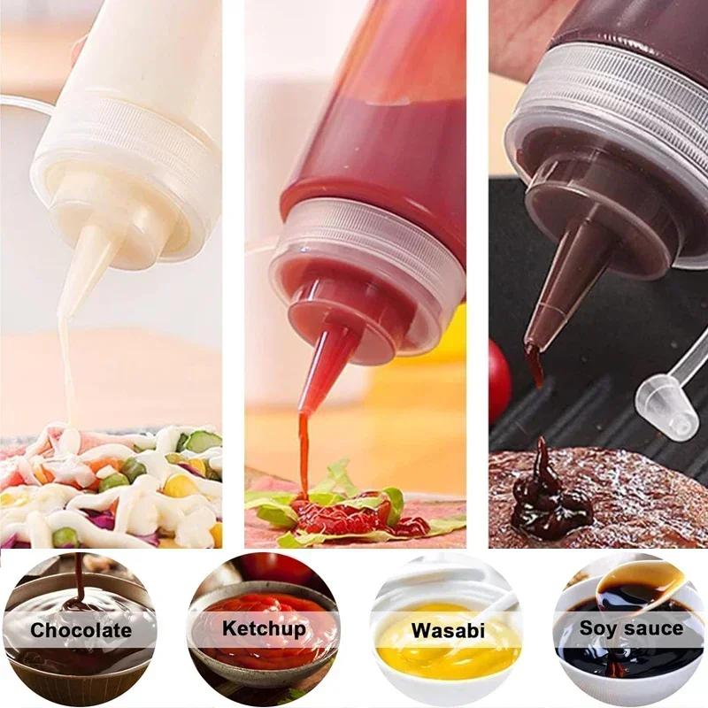 1 шт. пустые пластиковые бутыл – обзор и цена Condiment Squeeze Bottle