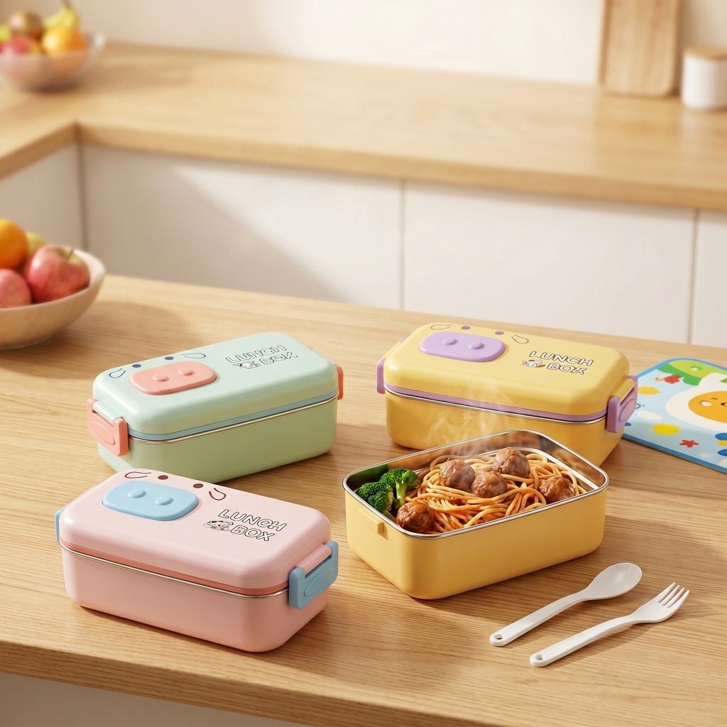 Ланч-бокс из нержавеющей стали – обзор и цена Food Storage With Dividers