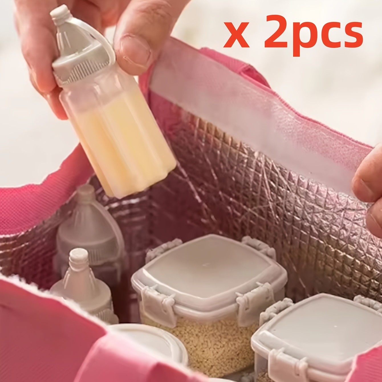 2 шт. мини-бутылочки для соуса – обзор и цена Condiment Squeeze Bottle