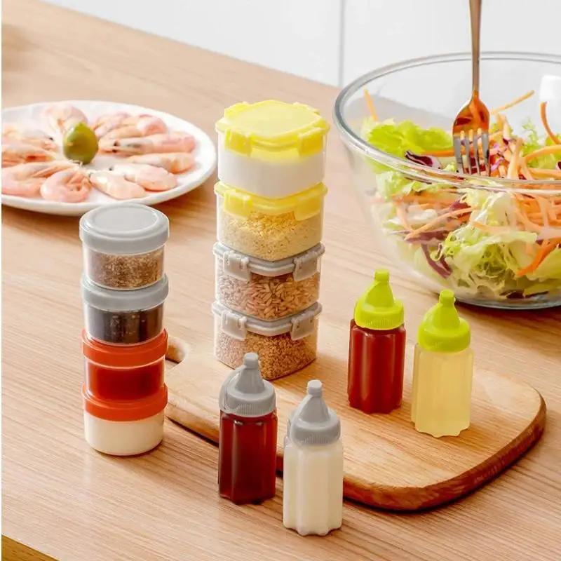 Маленькая портативная бутылка  – обзор и цена Condiment Squeeze Bottle