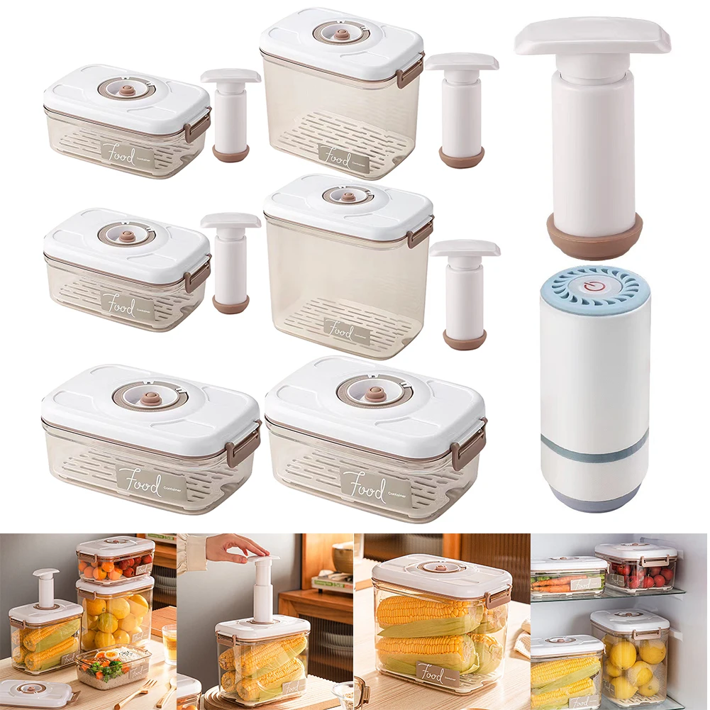 Вакуумный ящик для хранения пр – обзор и цена Food Storage Vacuum Pump