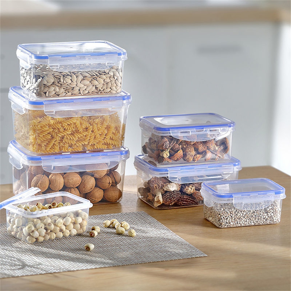 Набор из 1/4 прозрачных контей – обзор и цена Food Storage Drawer Organizer