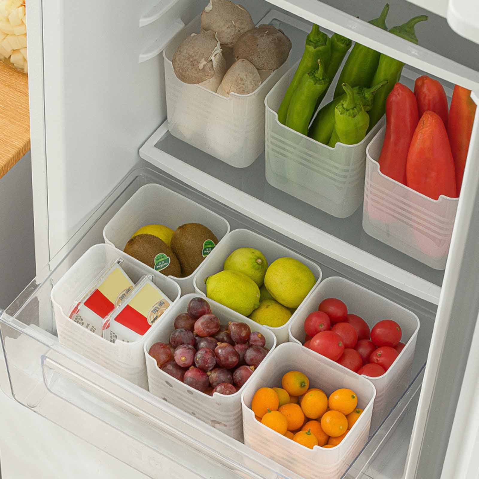 3 шт. кухонная корзина для хра – обзор и цена Food Storage With Dividers