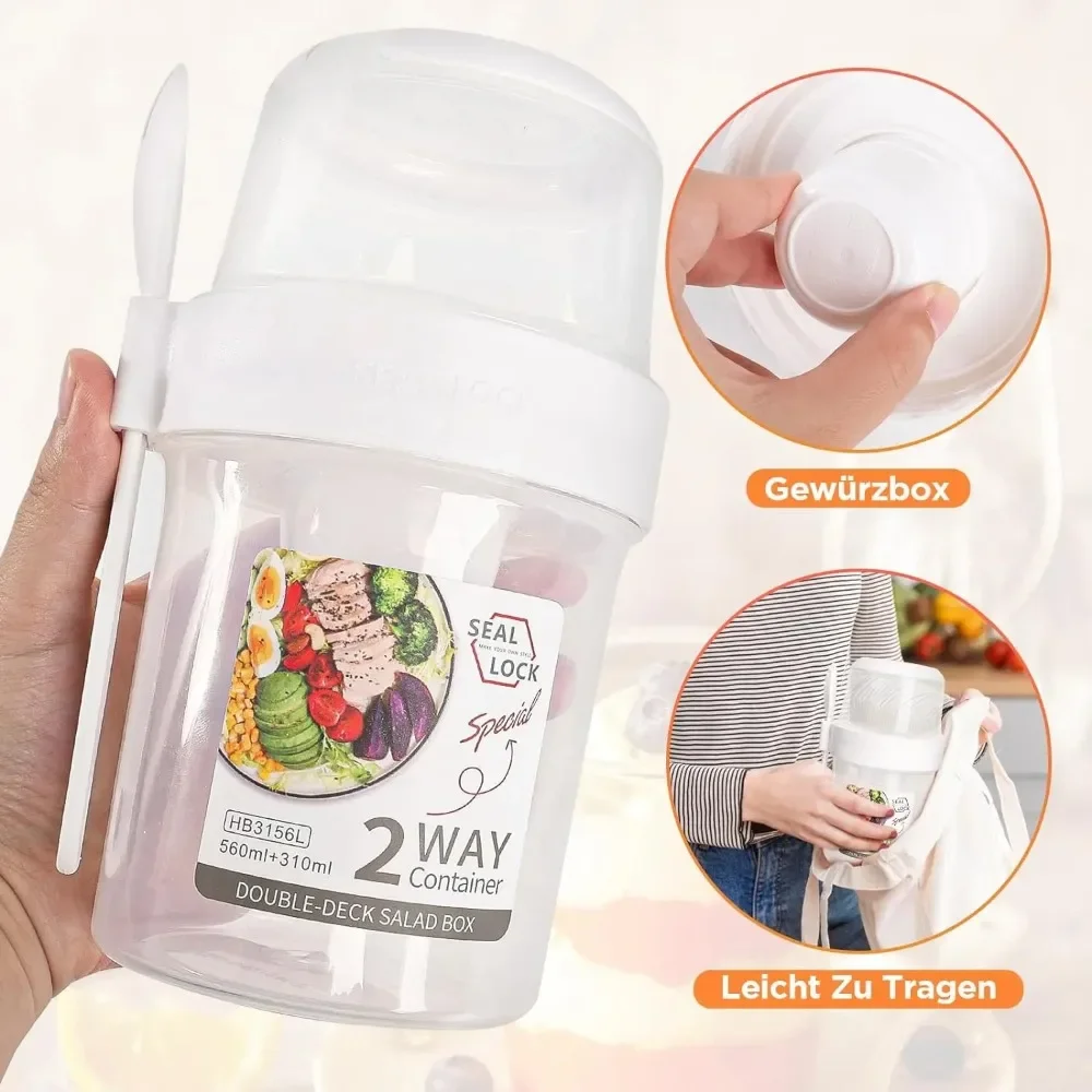 Чашка для салата, чашки для за – обзор и цена Food Storage Yogurt