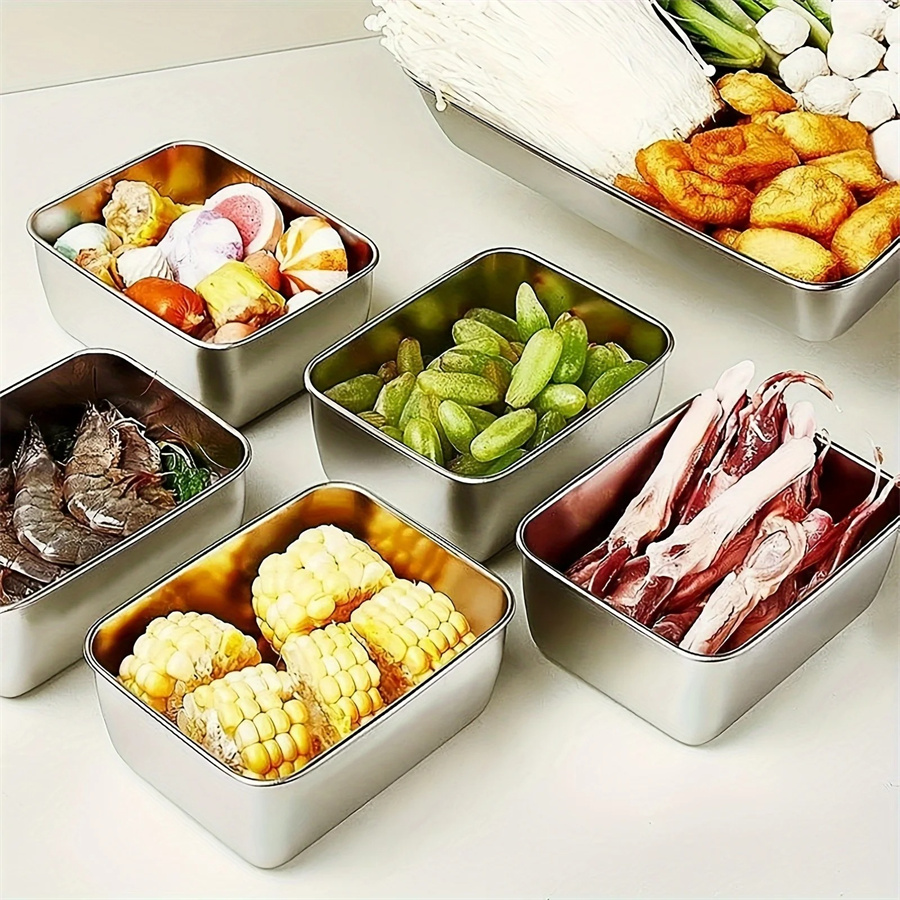 1/3/5 шт., коробка для хранени – обзор и цена Food Storage Plastic Containers With Lids