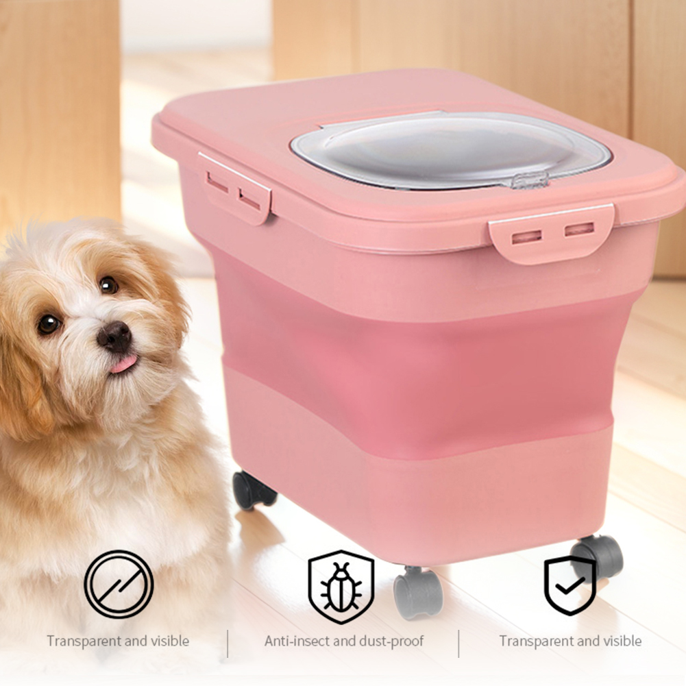 Складная коробка для сухого ко – обзор и цена Food Storage For Dog