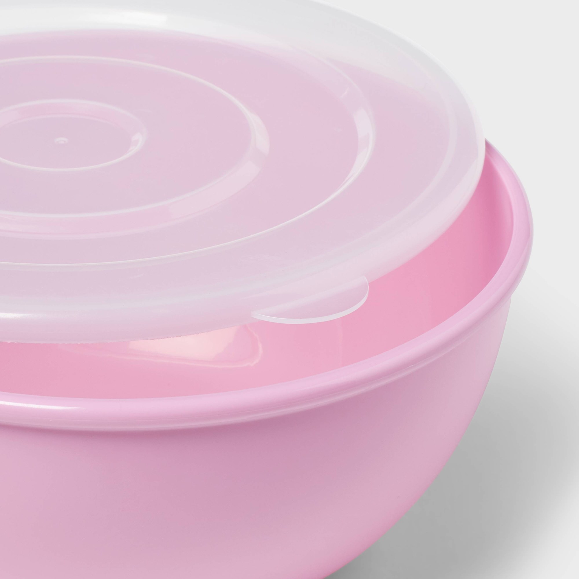 Розовая миска с подходящей кры – обзор и цена Food Storage Meals
