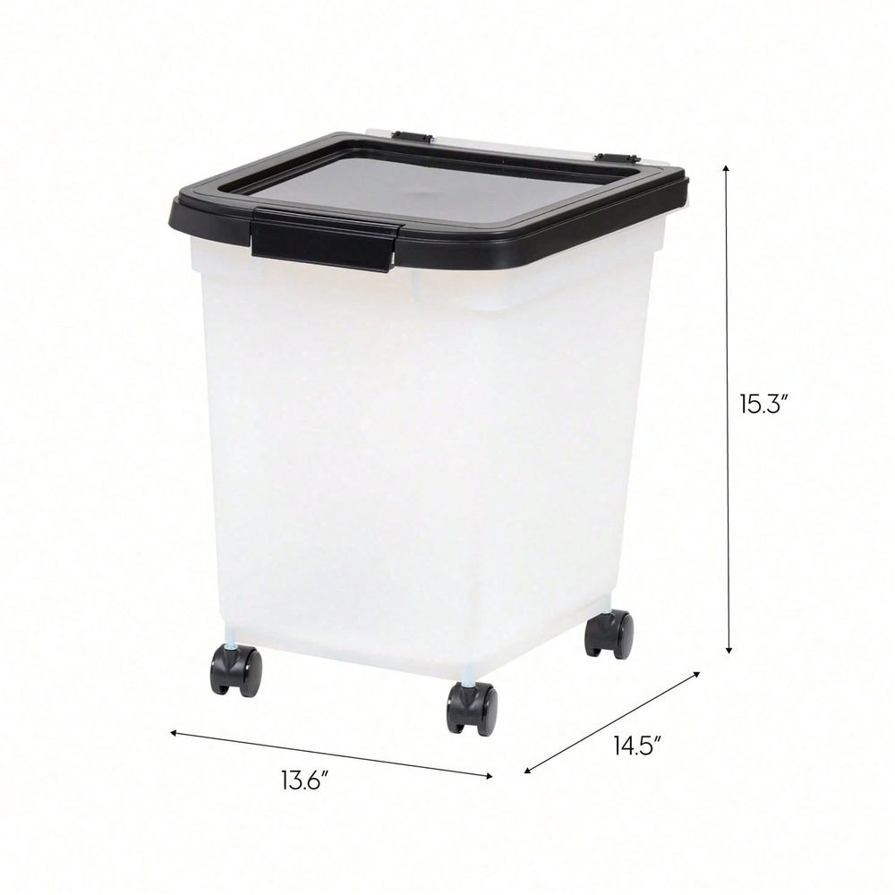 Прозрачное пластиковое ведро д – обзор и цена Food Storage For Dog