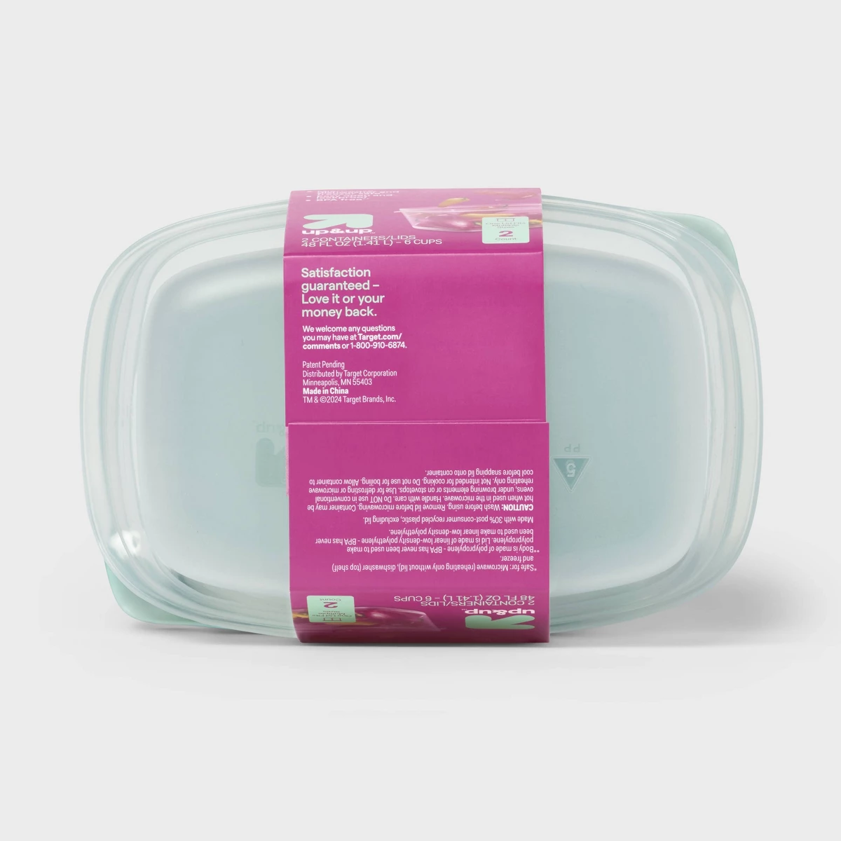 Новинка 2026 года: Набор из 2  – обзор и цена Food Storage Plastic Containers With Lids
