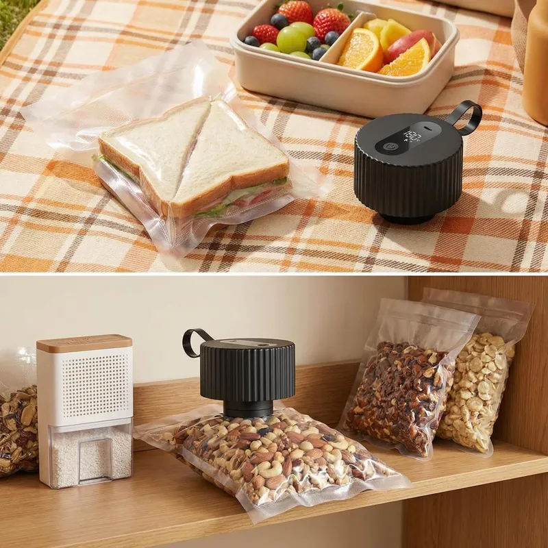 Электрический вакуумный упаков – обзор и цена Food Storage Machine